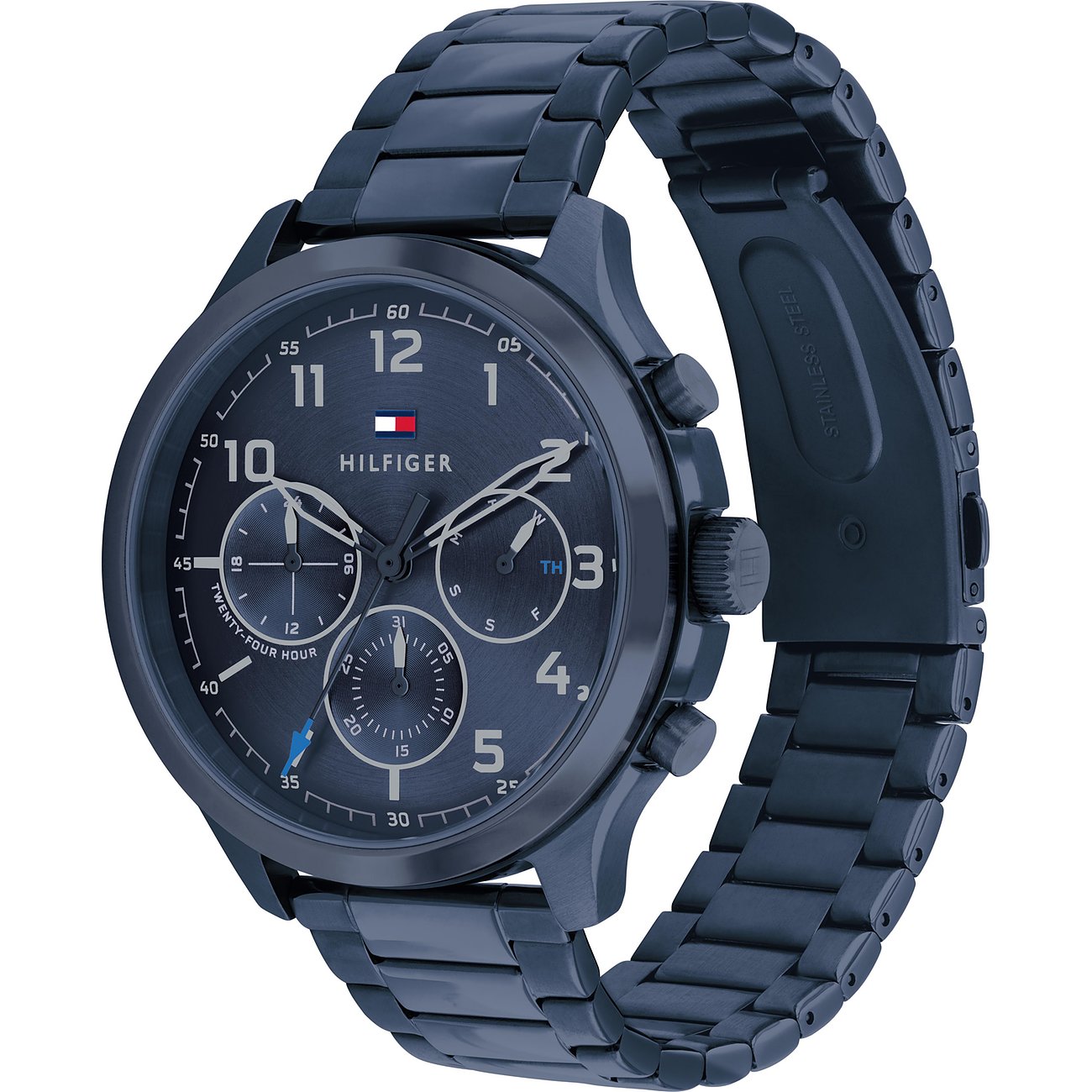 tommy-hilfiger-asher-herrenuhr-1791853-or-multifunktion-chrono-look-or-blaues-edelstahlgehause-markenuhren-jlr-design-2 - JLR Design