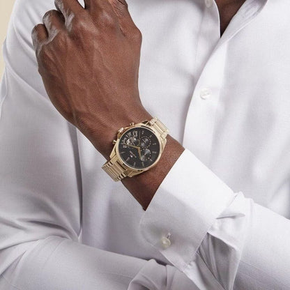 tommy-hilfiger-baker-herrenuhr-1710447-or-goldene-multifunktion-or-skelett-optik-and-schwarzes-zifferblatt-markenuhren-jlr-design-5 - JLR Design