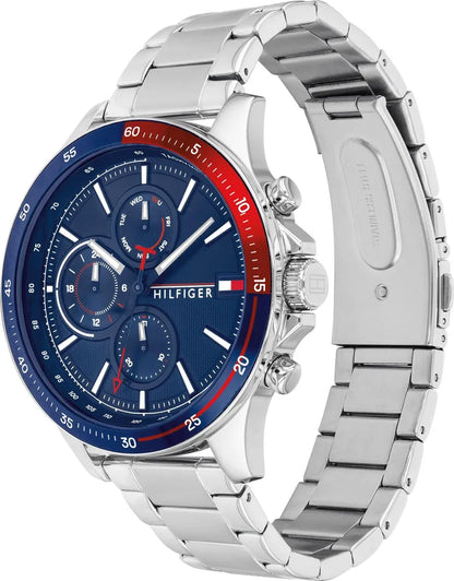 tommy-hilfiger-bank-herrenuhr-1791718-or-multifunktion-and-tachymeter-or-silbernes-edelstahlarmband-and-blaues-zifferblatt-markenuhren-jlr-design-4 - JLR Design