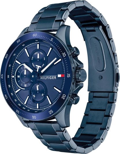 tommy-hilfiger-bank-herrenuhr-1791720-or-multifunktion-and-tachymeter-or-blaues-edelstahlgehause-and-armband-markenuhren-jlr-design-2 - JLR Design