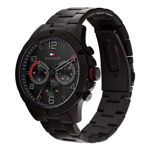 tommy-hilfiger-blaze-herrenuhr-1792030-or-all-black-multifunktion-or-schwarzes-edelstahlgehause-and-armband-markenuhren-jlr-design-2 - JLR Design
