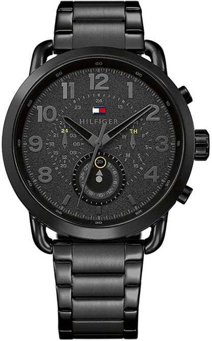 tommy-hilfiger-briggs-herrenuhr-1791423-or-xl-edelstahlgehause-47mm-or-all-black-multifunktion-and-gliederarmband-markenuhren-jlr-design-1 - JLR Design