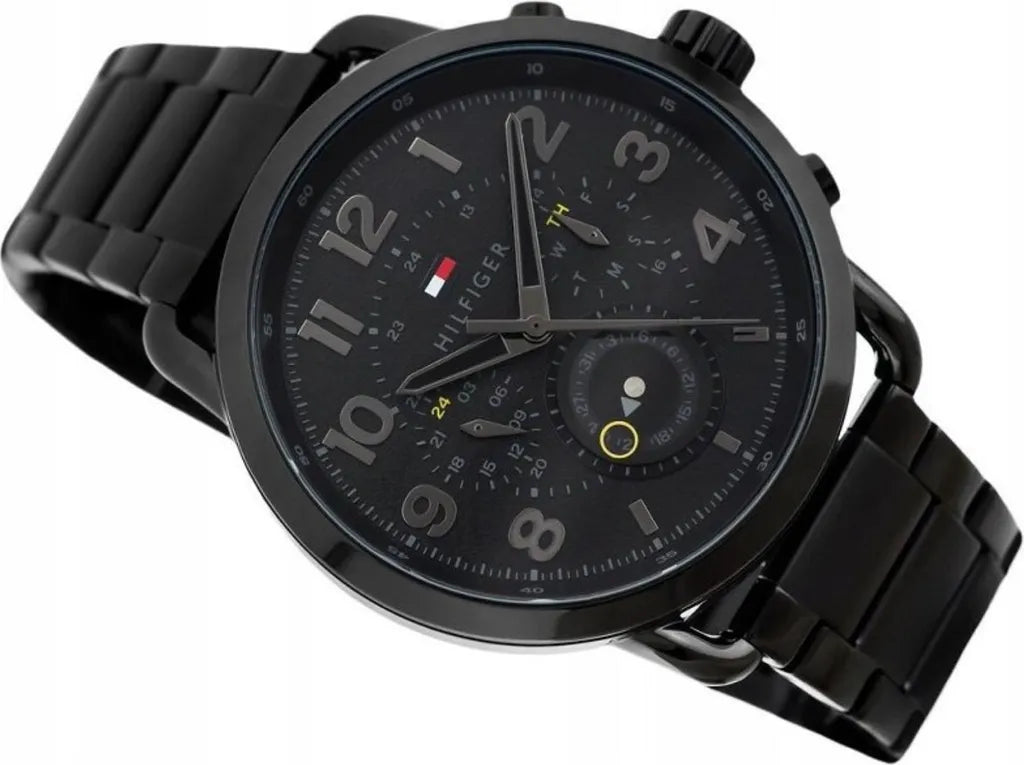 tommy-hilfiger-briggs-herrenuhr-1791423-or-xl-edelstahlgehause-47mm-or-all-black-multifunktion-and-gliederarmband-markenuhren-jlr-design-2 - JLR Design