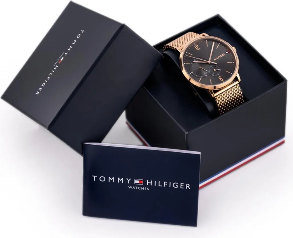 tommy-hilfiger-brooklyn-herrenuhr-1791506-or-ultraflach-or-rosegoldenes-edelstahlgehause-and-grau-markenuhren-jlr-design-4 - JLR Design