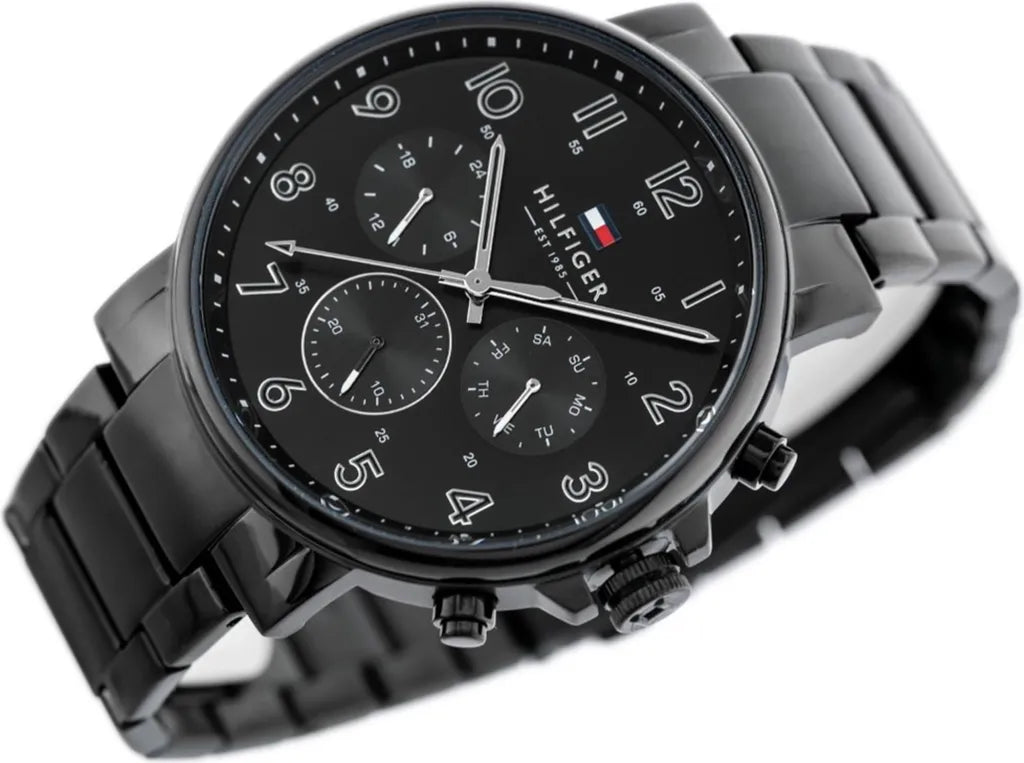 tommy-hilfiger-daniel-1710383-herrenuhr-markante-eleganz-in-schwarz-markenuhren-jlr-design-5 - JLR Design
