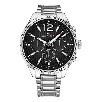 tommy-hilfiger-gavin-1791469-herrenuhr-markante-multifunktion-in-silber-and-schwarz-markenuhren-jlr-design-jlr-design-de-1 - JLR Design
