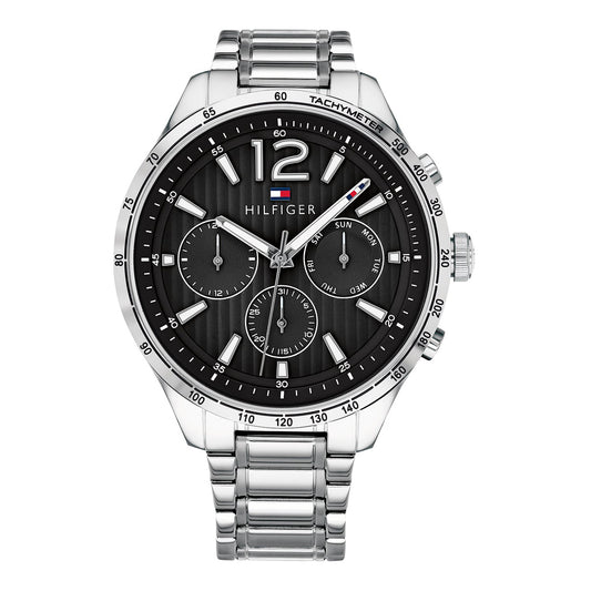 tommy-hilfiger-gavin-1791469-herrenuhr-markante-multifunktion-in-silber-and-schwarz-markenuhren-jlr-design-jlr-design-de-1 - JLR Design
