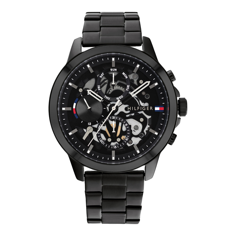 tommy-hilfiger-henry-1710478-herrenuhr-skelettiertes-design-in-schwarz-markenuhren-jlr-design-1 - JLR Design