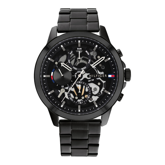 tommy-hilfiger-henry-1710478-herrenuhr-skelettiertes-design-in-schwarz-markenuhren-jlr-design-1 - JLR Design