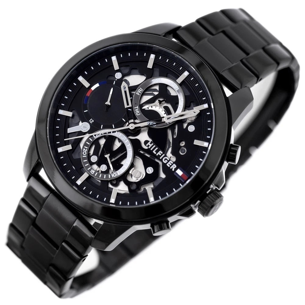 tommy-hilfiger-henry-1710478-herrenuhr-skelettiertes-design-in-schwarz-markenuhren-jlr-design-6 - JLR Design