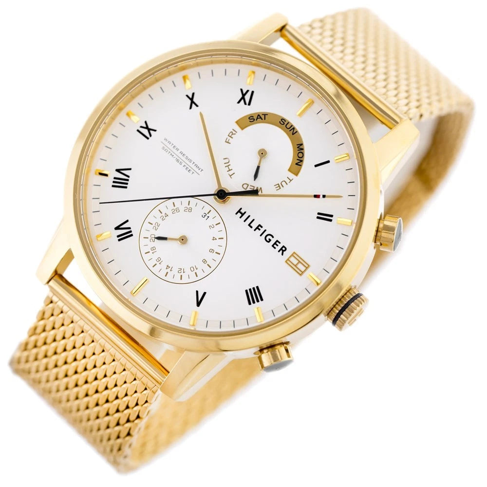 tommy-hilfiger-kane-1710403-herrenuhr-goldene-multifunktion-in-perfektion-markenuhren-jlr-design-2 - JLR Design