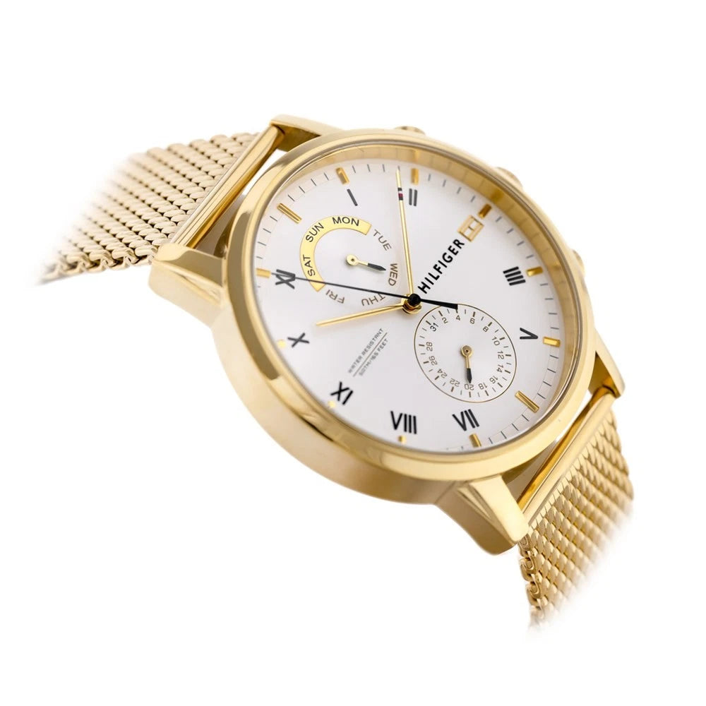 tommy-hilfiger-kane-1710403-herrenuhr-goldene-multifunktion-in-perfektion-markenuhren-jlr-design-3 - JLR Design