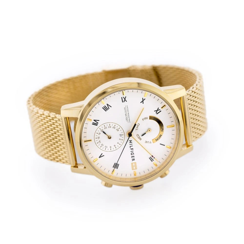 tommy-hilfiger-kane-1710403-herrenuhr-goldene-multifunktion-in-perfektion-markenuhren-jlr-design-4 - JLR Design
