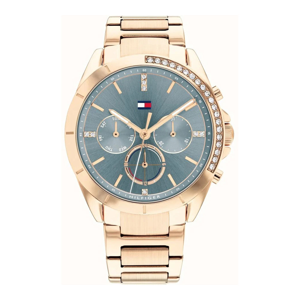 tommy-hilfiger-kennedy-1782386-damenuhr-rosegoldene-brillanz-mit-multifunktion-markenuhren-jlr-design-1 - JLR Design