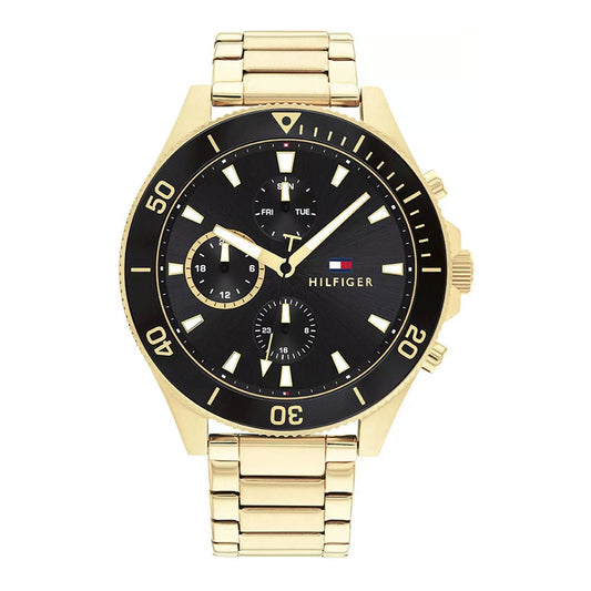 tommy-hilfiger-larson-1791919-exklusive-gold-schwarz-multifunktionsuhr-markenuhren-jlr-design-1 - JLR Design