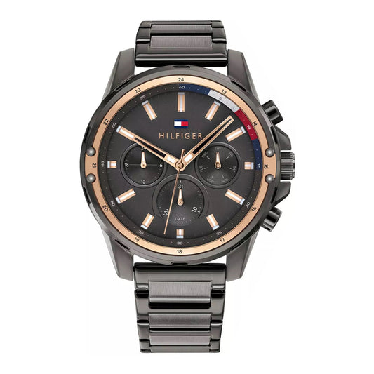 tommy-hilfiger-mason-1791790-herrenuhr-multifunktion-schwarzrosegold-markenuhren-jlr-design-1 - JLR Design
