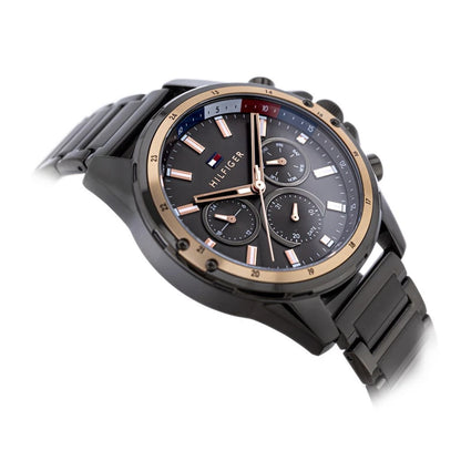 tommy-hilfiger-mason-1791790-herrenuhr-multifunktion-schwarzrosegold-markenuhren-jlr-design-3 - JLR Design