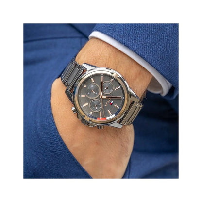tommy-hilfiger-mason-1791790-herrenuhr-multifunktion-schwarzrosegold-markenuhren-jlr-design-7 - JLR Design