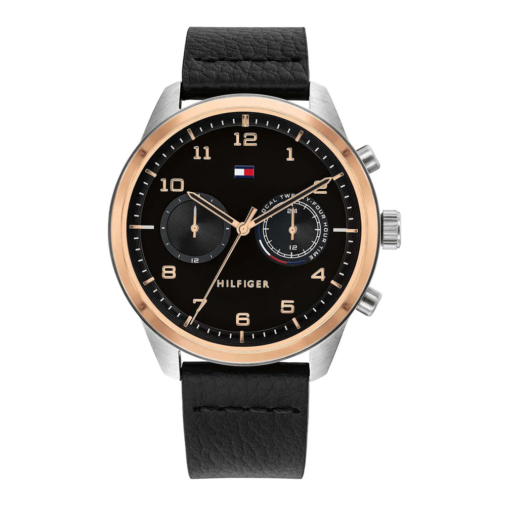 tommy-hilfiger-patrick-1791786-stilvolle-dualzeit-herrenuhr-markenuhren-jlr-design-1 - JLR Design