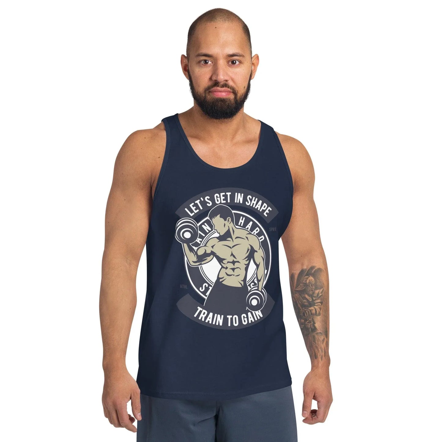 train-to-gain-tank-top-tank-top-jlr-design-3 - JLR Design