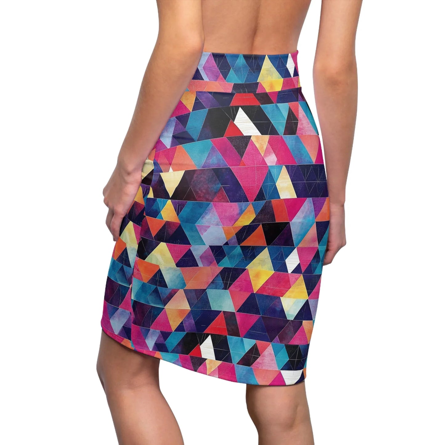 triangle-v1-bleistiftrock-fur-damen-eleganter-mid-waist-rock-mit-stretch-komfort-bleistiftrock-jlr-design-2 - JLR Design