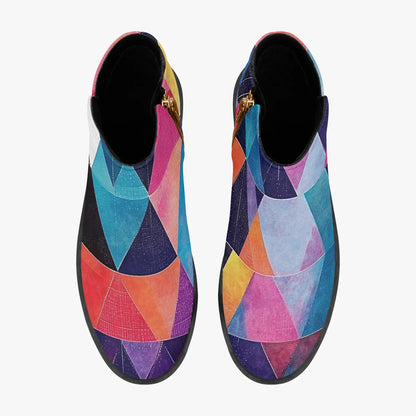 triangle-v1-elegante-reissverschluss-stiefeletten-stiefeletten-jlr-design-7 - JLR Design