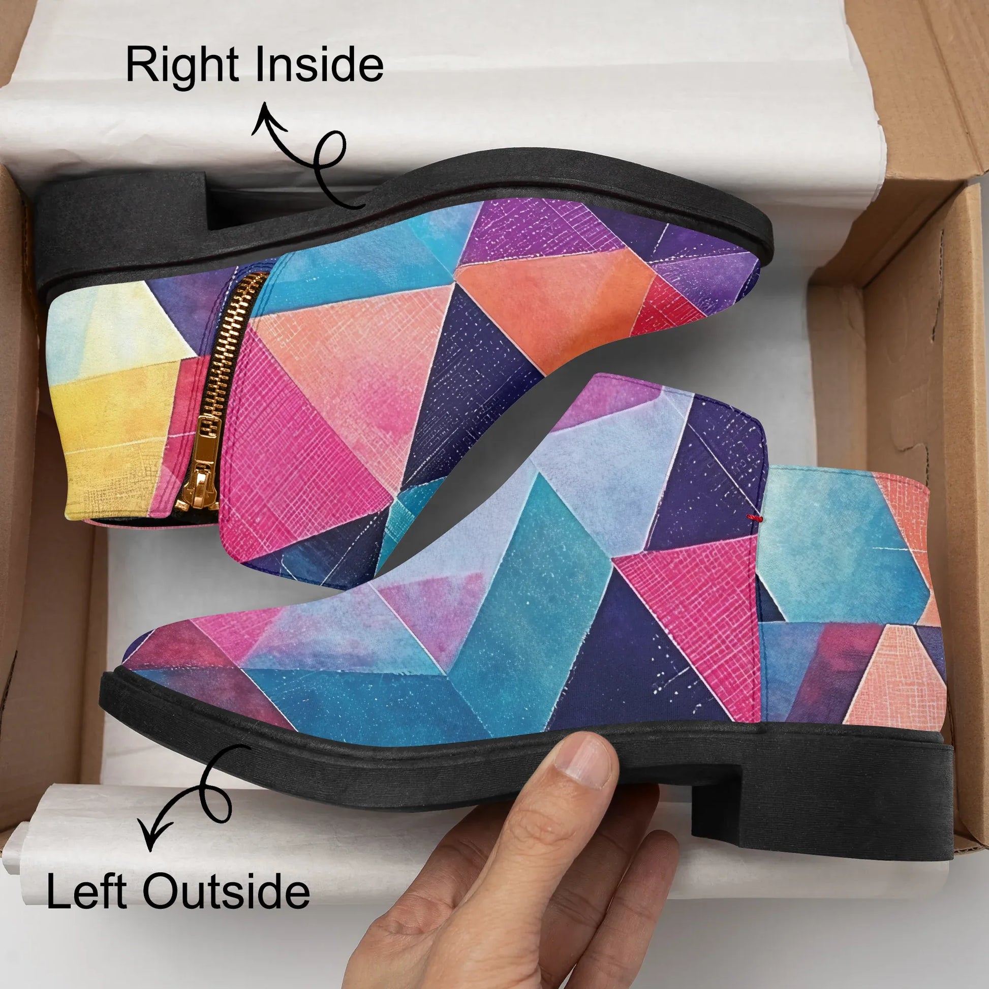 triangle-v1-elegante-reissverschluss-stiefeletten-stiefeletten-jlr-design-8 - JLR Design