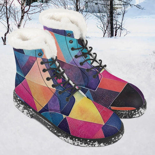 triangle-v1-faux-fur-leder-boots-boots-jlr-design-1 - JLR Design