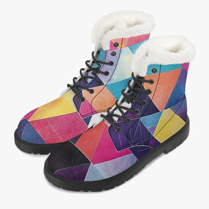 triangle-v1-faux-fur-leder-boots-boots-jlr-design-2 - JLR Design