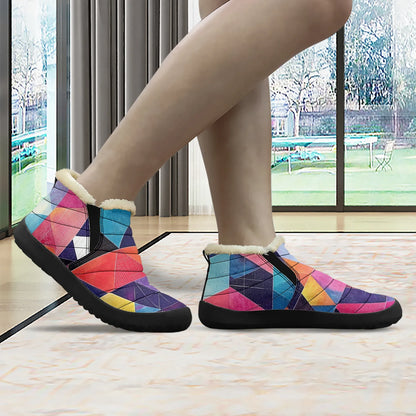 triangle-v1-faux-fur-slipper-slipper-jlr-design-3 - JLR Design