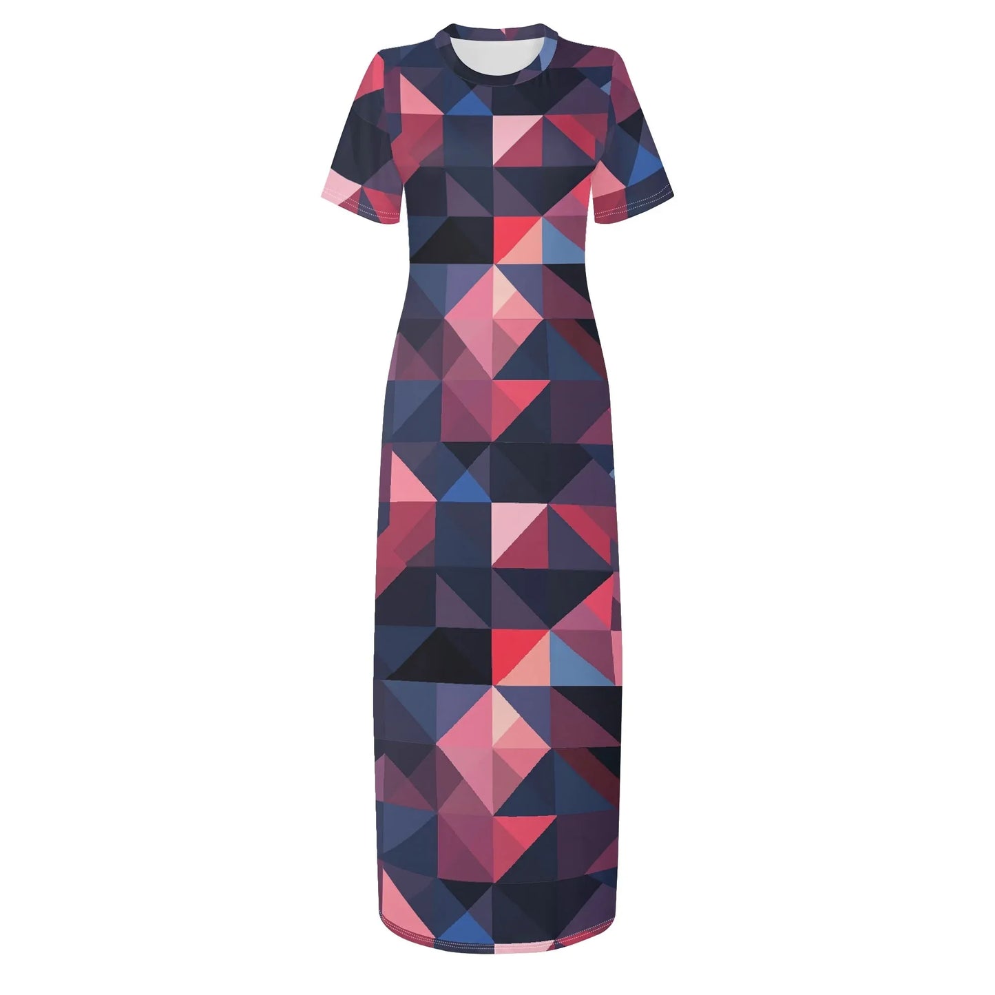triangle-v1-short-sleeve-long-dress-long-dress-jlr-design-3 - JLR Design