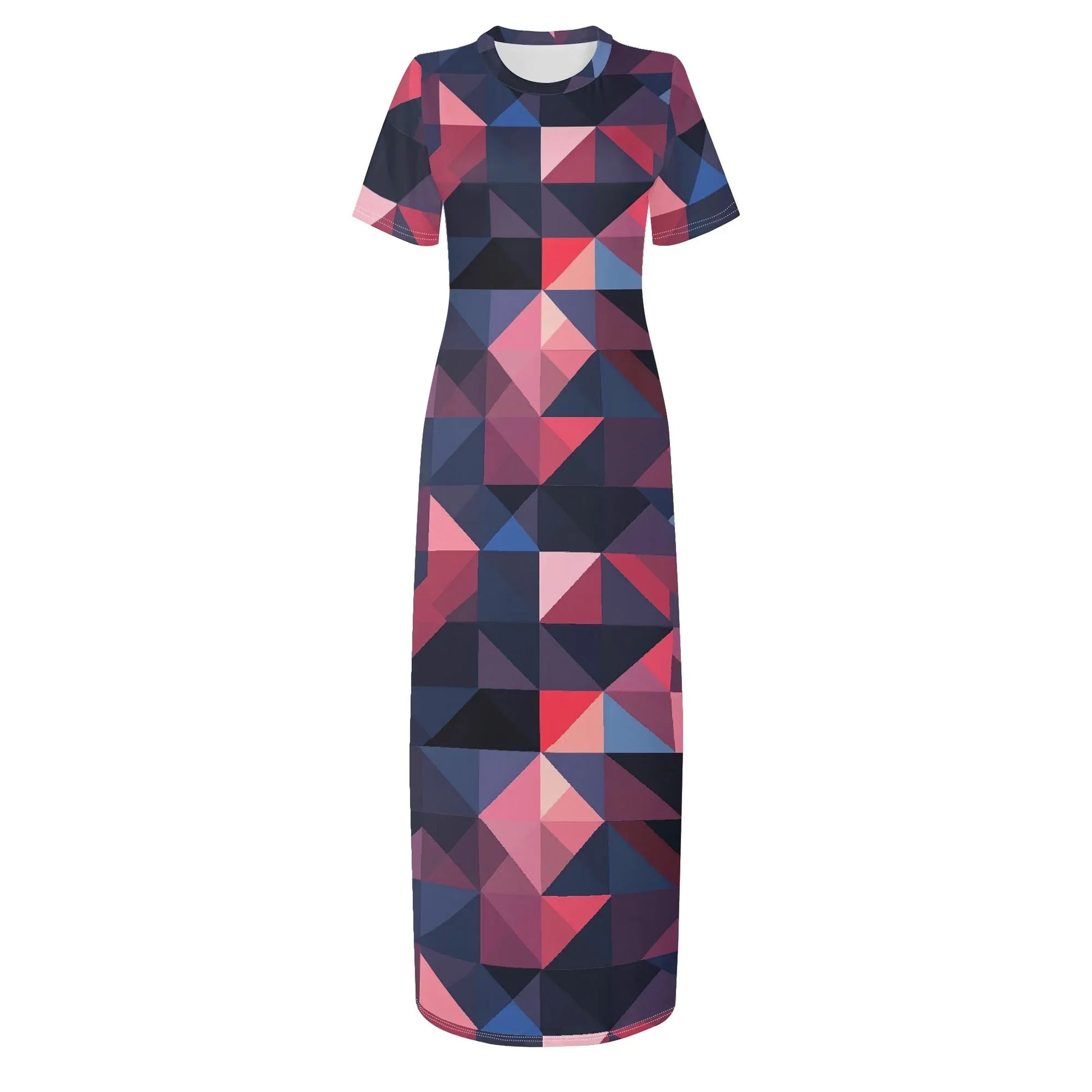 triangle-v1-short-sleeve-long-dress-long-dress-jlr-design-3 - JLR Design