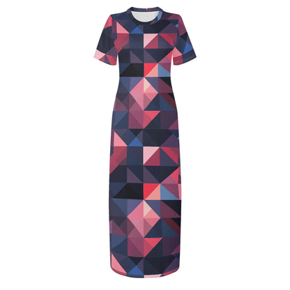 triangle-v1-short-sleeve-long-dress-long-dress-jlr-design-3 - JLR Design