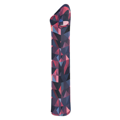 triangle-v1-short-sleeve-long-dress-long-dress-jlr-design-6 - JLR Design