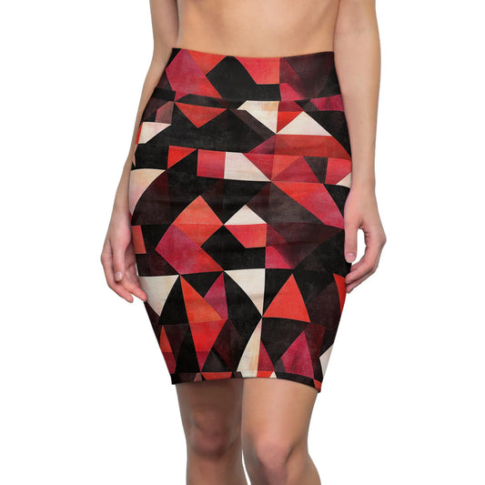 triangle-v2-bleistiftrock-fur-damen-eleganter-mid-waist-rock-mit-stretch-komfort-bleistiftrock-jlr-design-1 - JLR Design