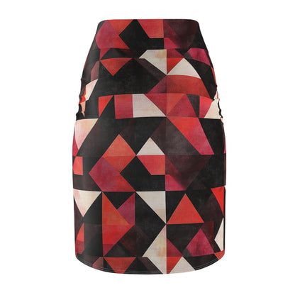 triangle-v2-bleistiftrock-fur-damen-eleganter-mid-waist-rock-mit-stretch-komfort-bleistiftrock-jlr-design-5 - JLR Design