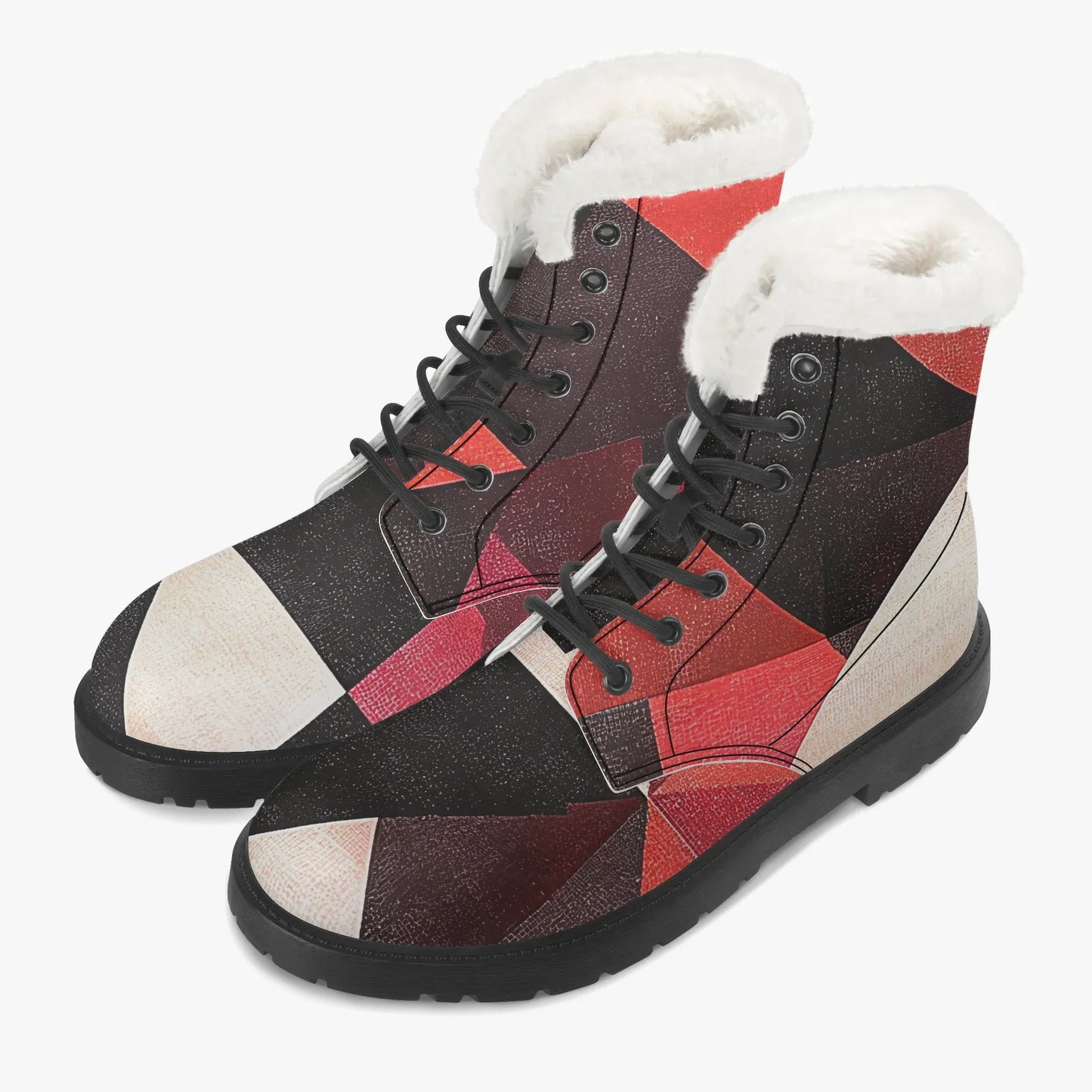 triangle-v2-faux-fur-leder-boots-boots-jlr-design-2 - JLR Design
