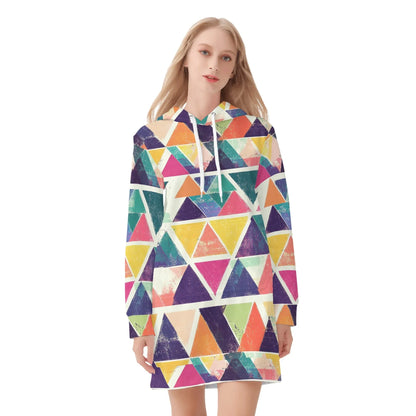 triangle-v3-damen-hoodiekleid-warmes-velvet-kapuzenkleid-aus-weichem-samt-fleece-hoodiekleid-jlr-design-3 - JLR Design