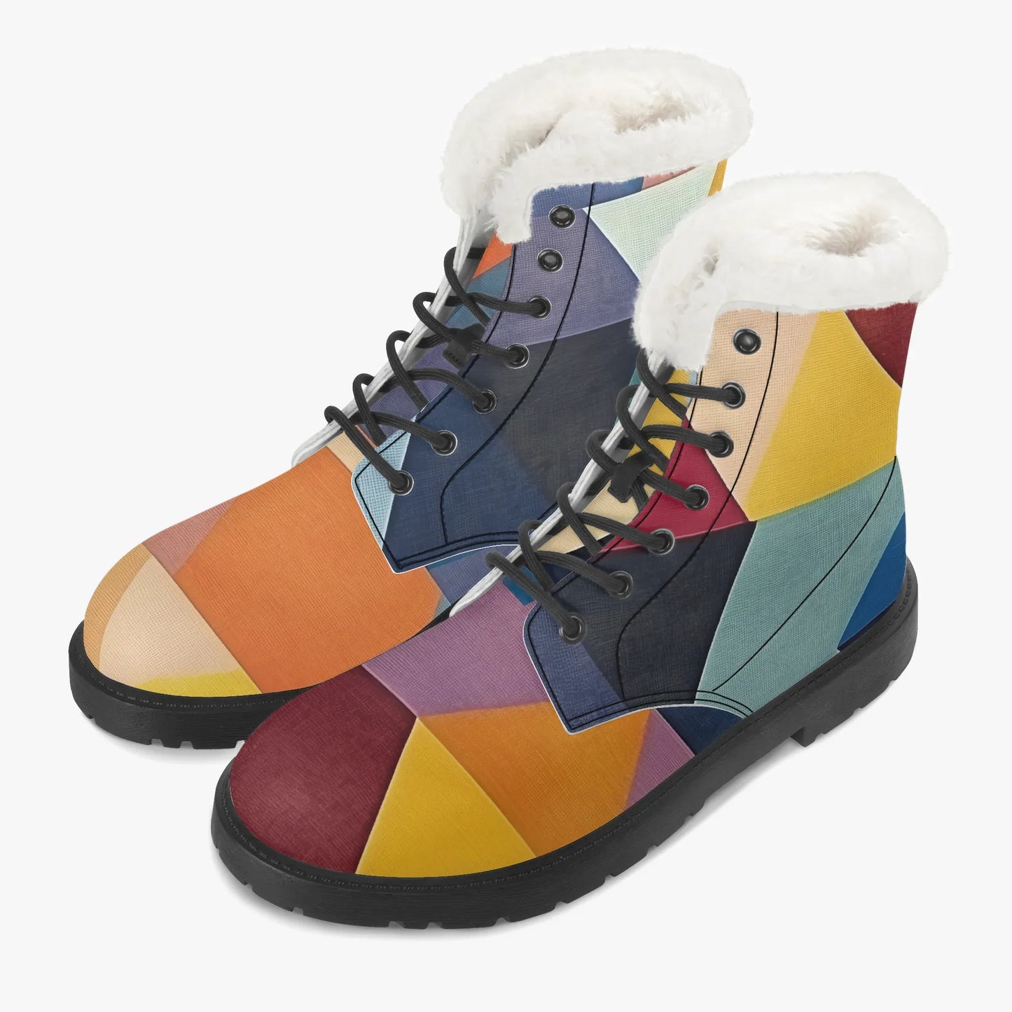 triangle-v3-faux-fur-leder-boots-boots-jlr-design-2 - JLR Design