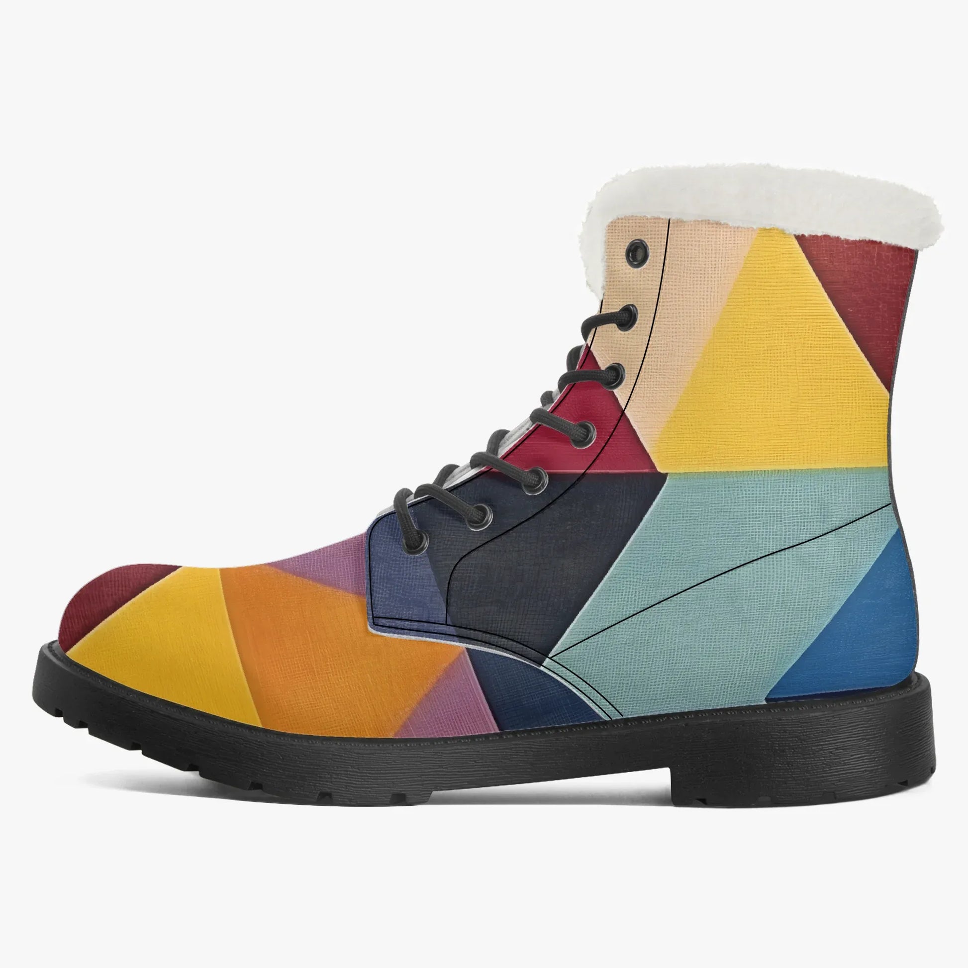 triangle-v3-faux-fur-leder-boots-boots-jlr-design-4 - JLR Design