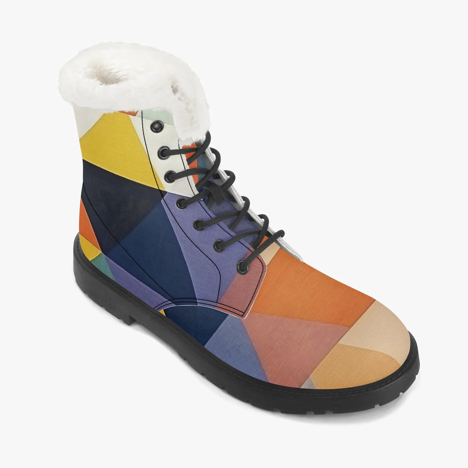 triangle-v3-faux-fur-leder-boots-boots-jlr-design-7 - JLR Design