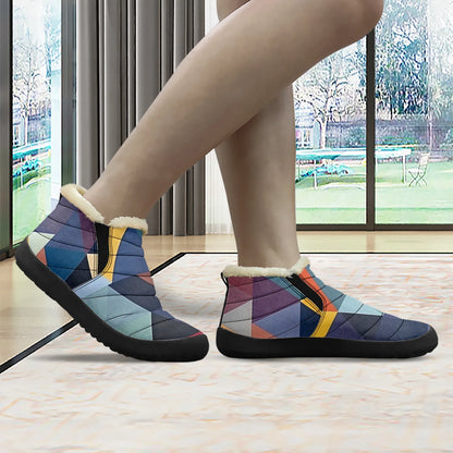 triangle-v3-faux-fur-slipper-slipper-jlr-design-3 - JLR Design