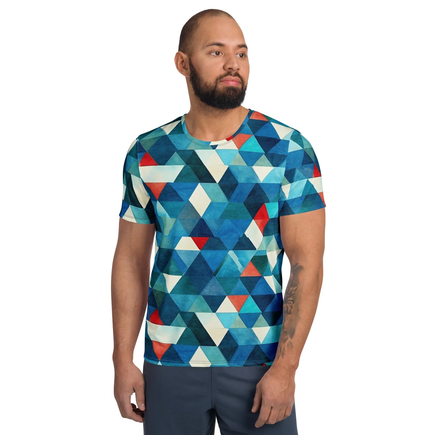 triangle-v3-sport-t-shirt-fur-herren-sport-t-shirt-jlr-design-1 - JLR Design