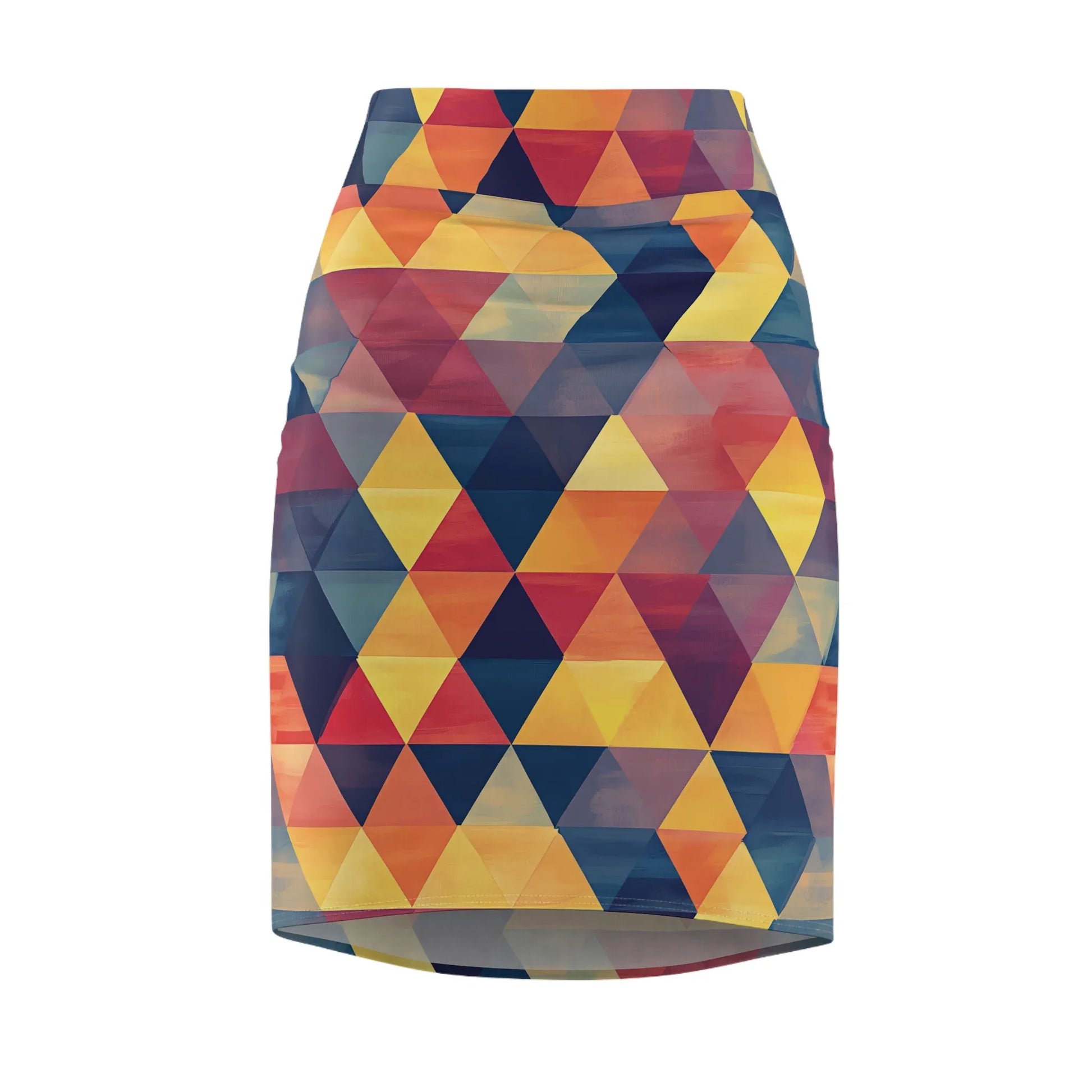 triangle-v4-bleistiftrock-fur-damen-eleganter-mid-waist-rock-mit-stretch-komfort-bleistiftrock-jlr-design-4 - JLR Design