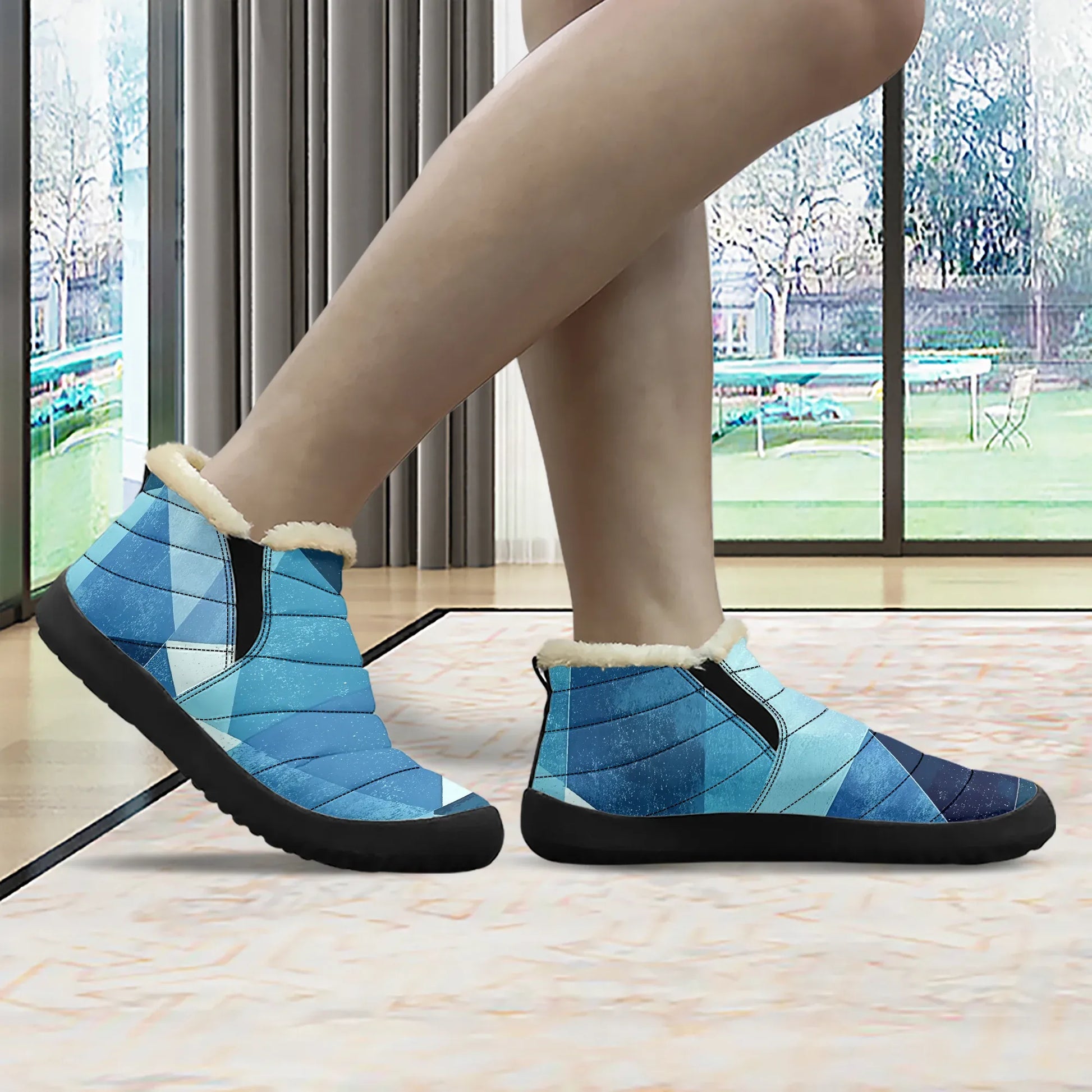 triangle-v4-faux-fur-slipper-slipper-jlr-design-3 - JLR Design