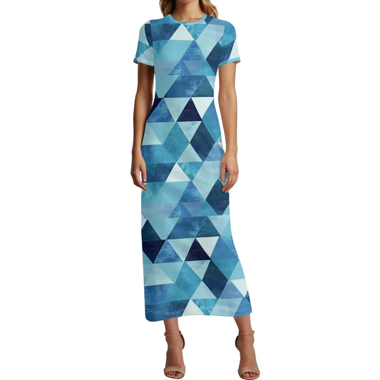 triangle-v4-short-sleeve-long-dress-long-dress-jlr-design-1 - JLR Design