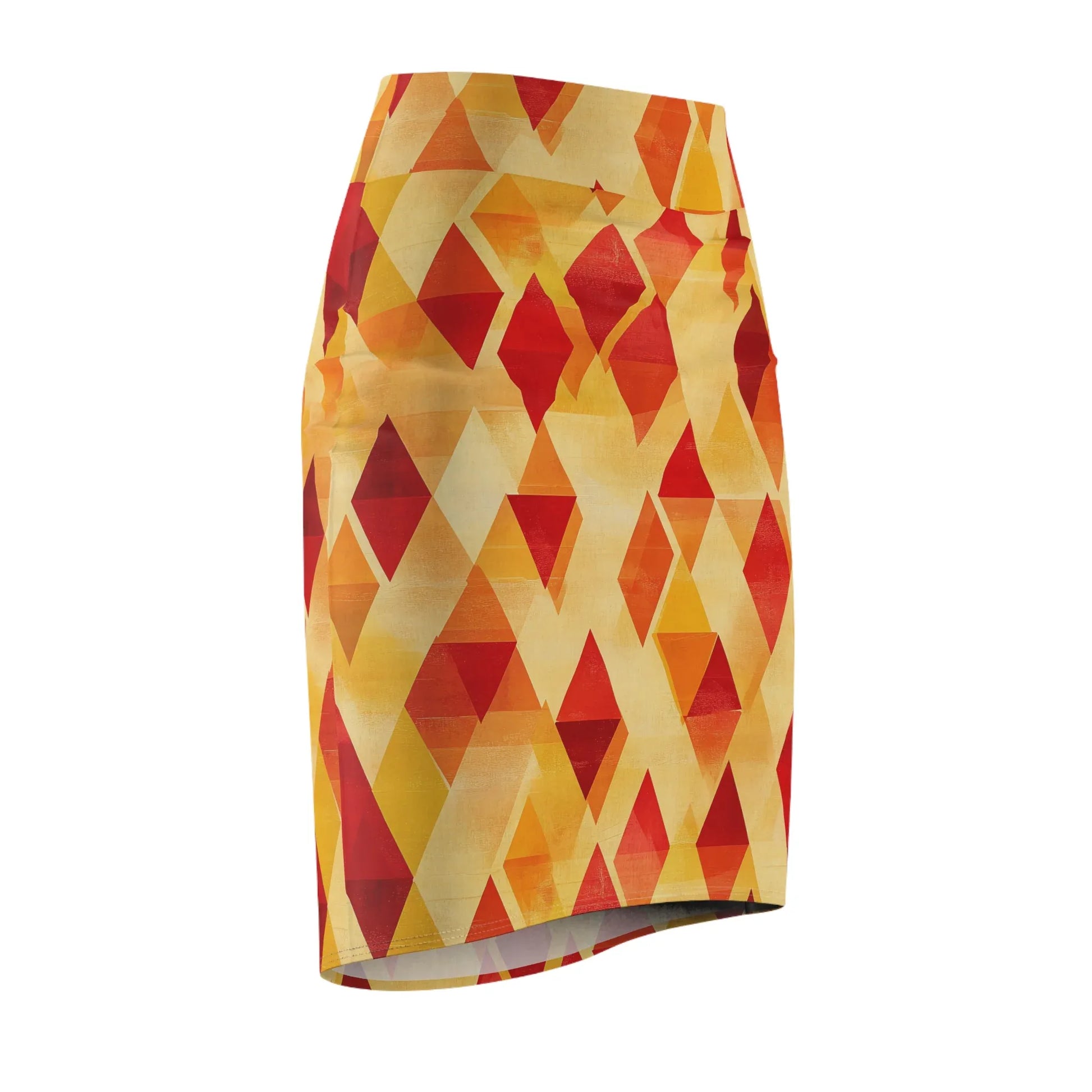 triangle-v5-bleistiftrock-fur-damen-eleganter-mid-waist-rock-mit-stretch-komfort-bleistiftrock-jlr-design-6 - JLR Design