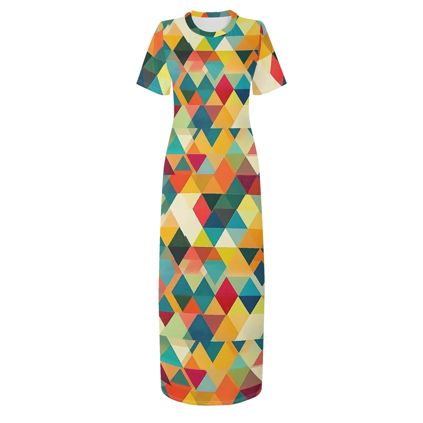 triangle-v5-short-sleeve-long-dress-long-dress-jlr-design-3 - JLR Design