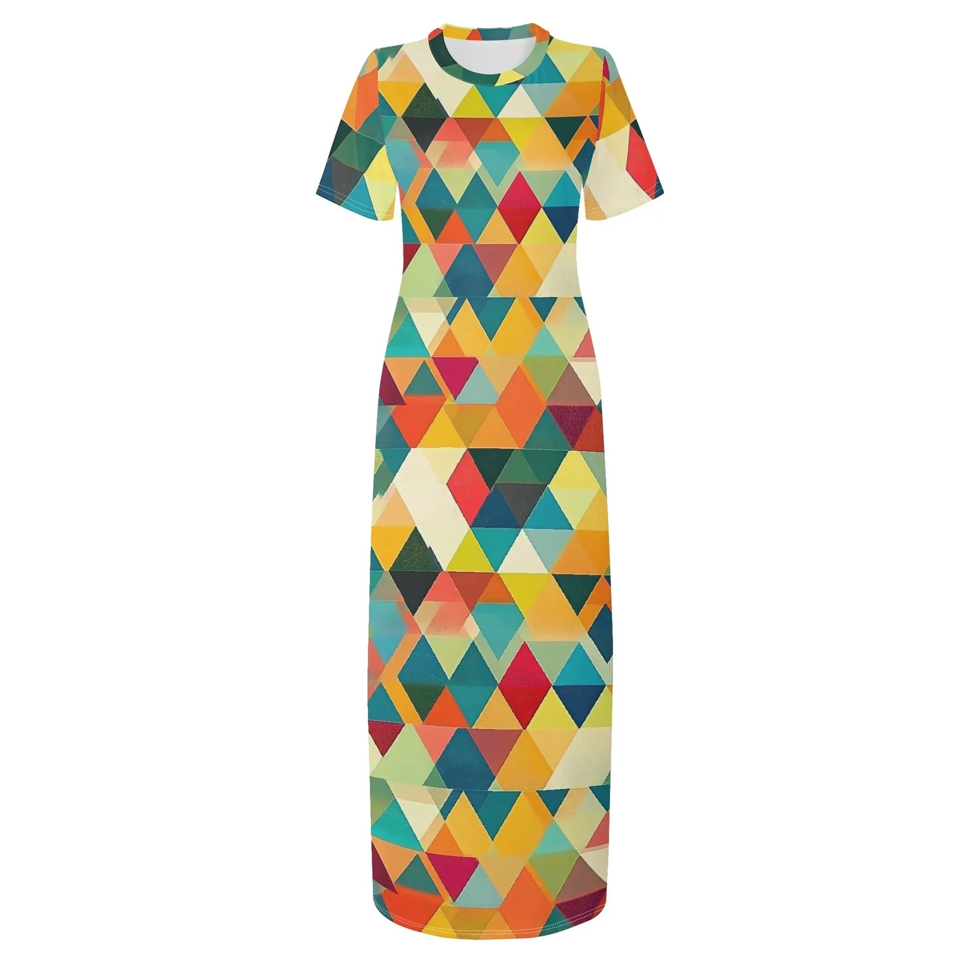 triangle-v5-short-sleeve-long-dress-long-dress-jlr-design-3 - JLR Design