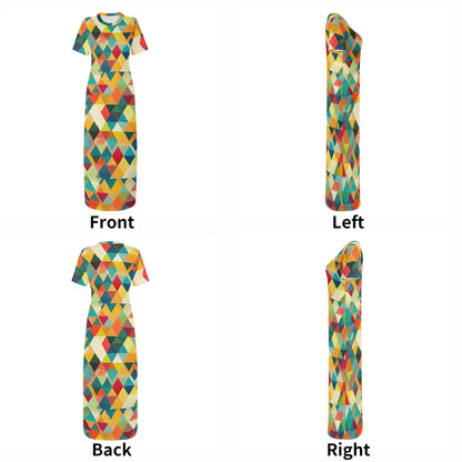 triangle-v5-short-sleeve-long-dress-long-dress-jlr-design-7 - JLR Design